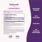 Natrol Melatonina Liberación Prolongada 10mg Con 100 Tabletas Sabor a Citricos