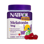 Natrol Kids Melatonina 1mg 60 Gomitas Sabor Frambuesa