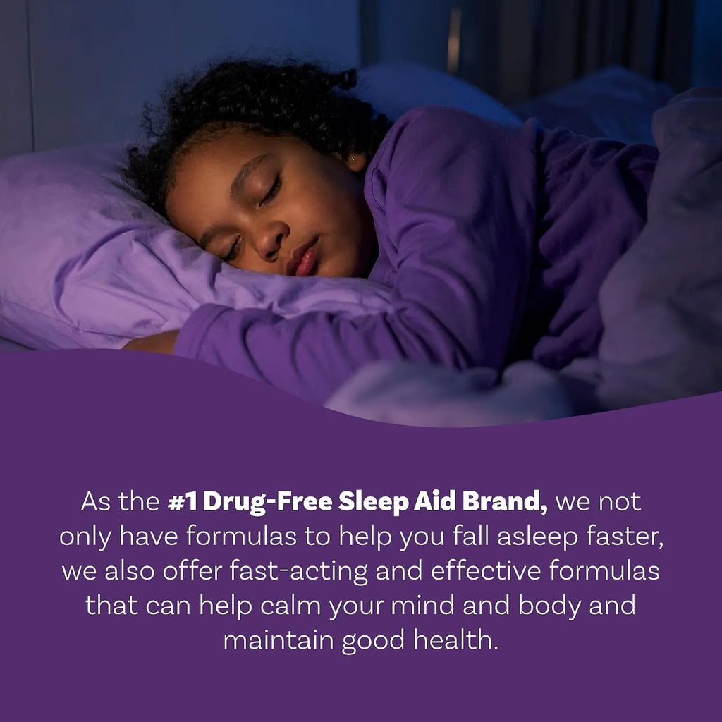 Natrol Kids Sleep+Calm Melatonina Y L-Teanina Con 60 Gomitas Sabor Fresa