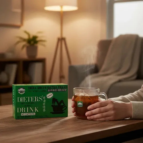 Uncle Lee's Tea China Green Herbal | 12 Bolsitas | Infusión Herbal Natural | Sin Cafeína