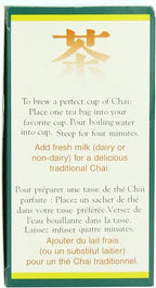 Uncle Lee's Tea | Organic Chai Green Tea with Lemongrass | 18 Bolsitas | Té Verde Orgánico | Infusión Herbal