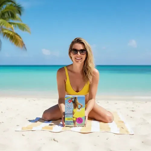 Uncle Lee's Tea Body Slim Dieter | Té Herbal Sabor Limón | 30 Bolsitas | Sin Cafeína