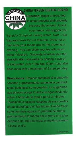 Uncle Lee's Tea | Bebida Herbal 100% Natural | Sin Cafeína | 30 Bolsitas | Bienestar Digestivo