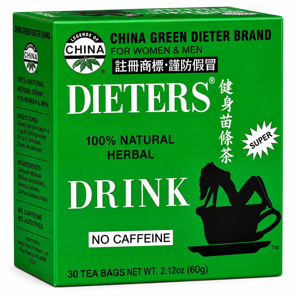 Uncle Lee's Tea | Bebida Herbal 100% Natural | Sin Cafeína | 30 Bolsitas | Bienestar Digestivo