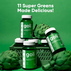 Goli Nutrition Supergreens superverduras 60 Gomitas SFN