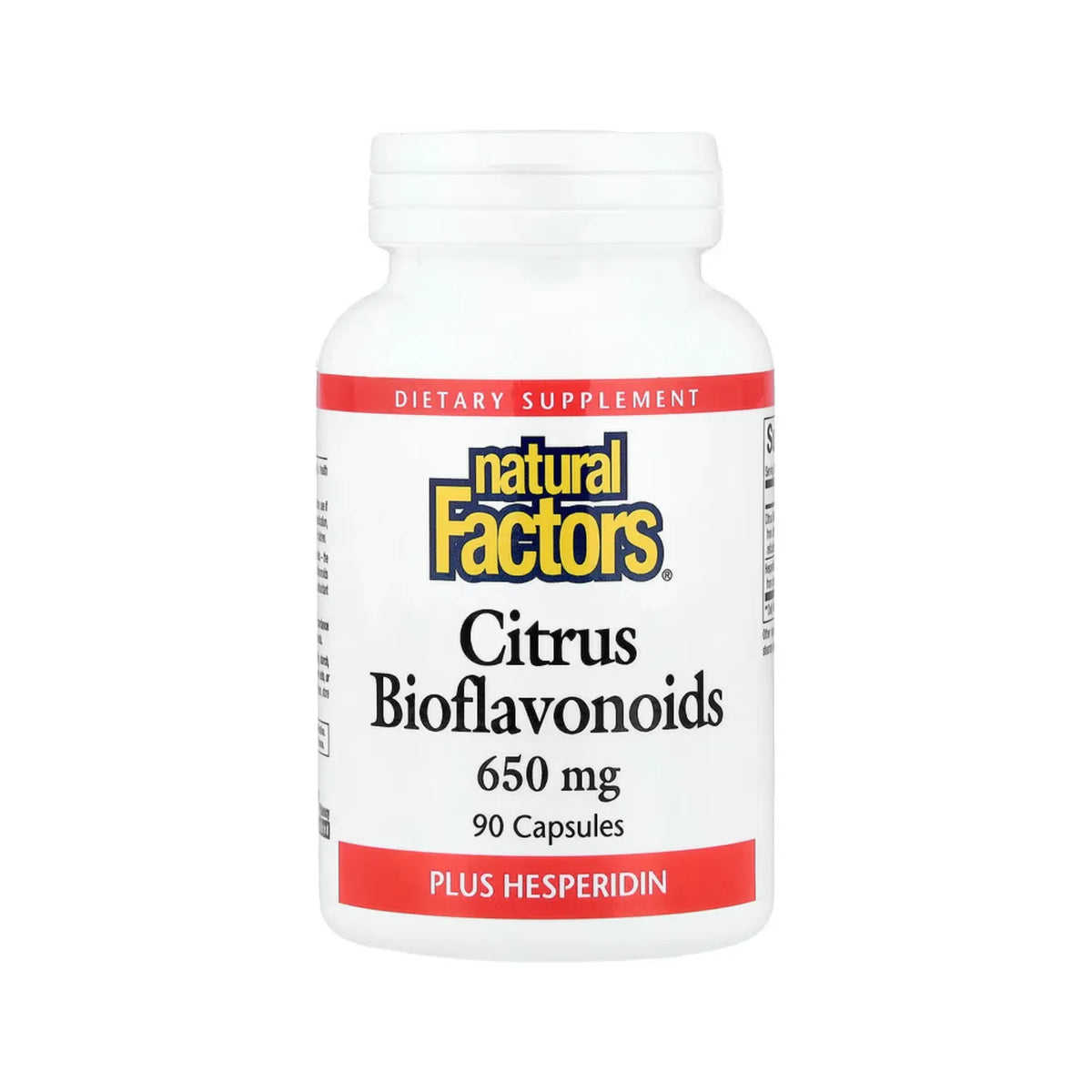 Natural Factors Citrus Bioflavonoids 650 mg 90 Cápsulas