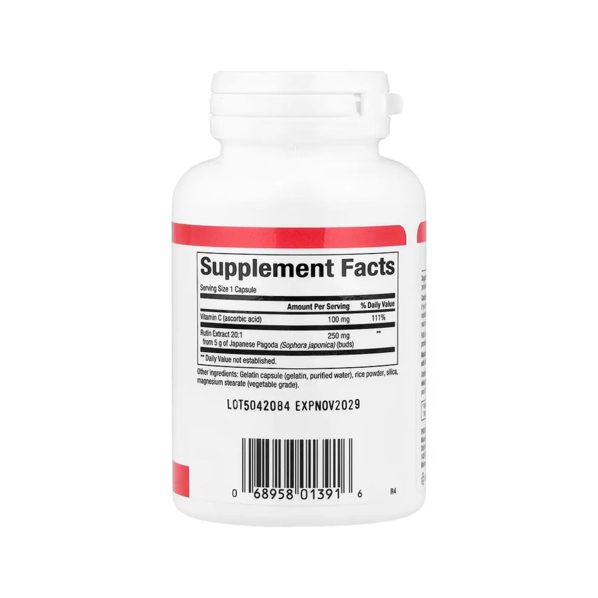 Natural Factors Rutin 250 mg 90 Cápsulas