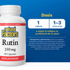 Natural Factors Rutin 250 mg 90 Cápsulas