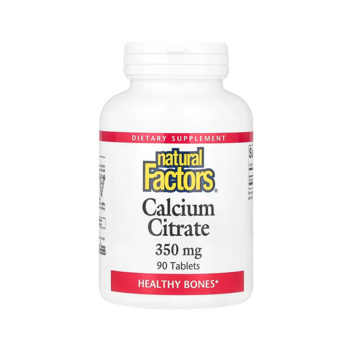Natural Factors Calcium Citrate 350 mg 90 Tabletas