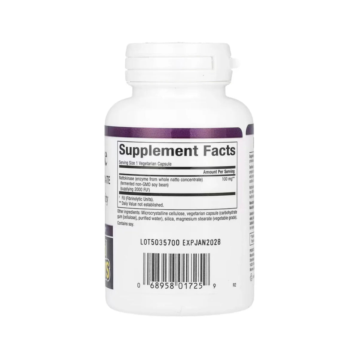 Natural Factors Natoquinasa 100 mg 60 Cápsulas Vegetales