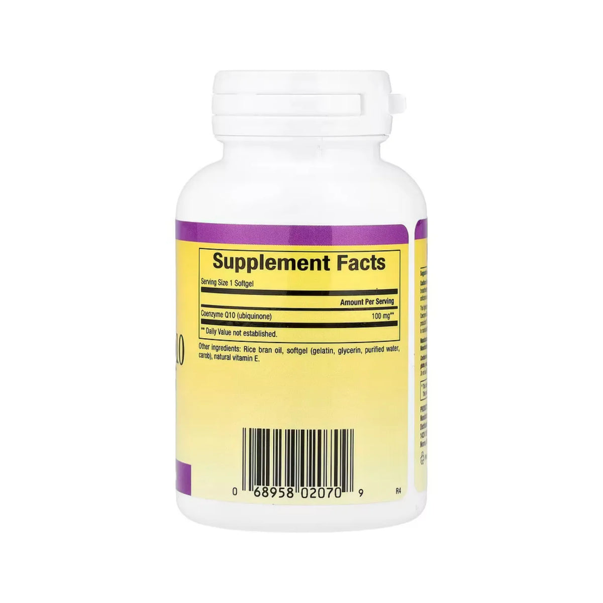 Natural Factors Coenzyme Q10 100 mg 30 Cápsulas Blandas