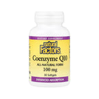 Natural Factors Coenzyme Q10 100 mg 30 Cápsulas Blandas