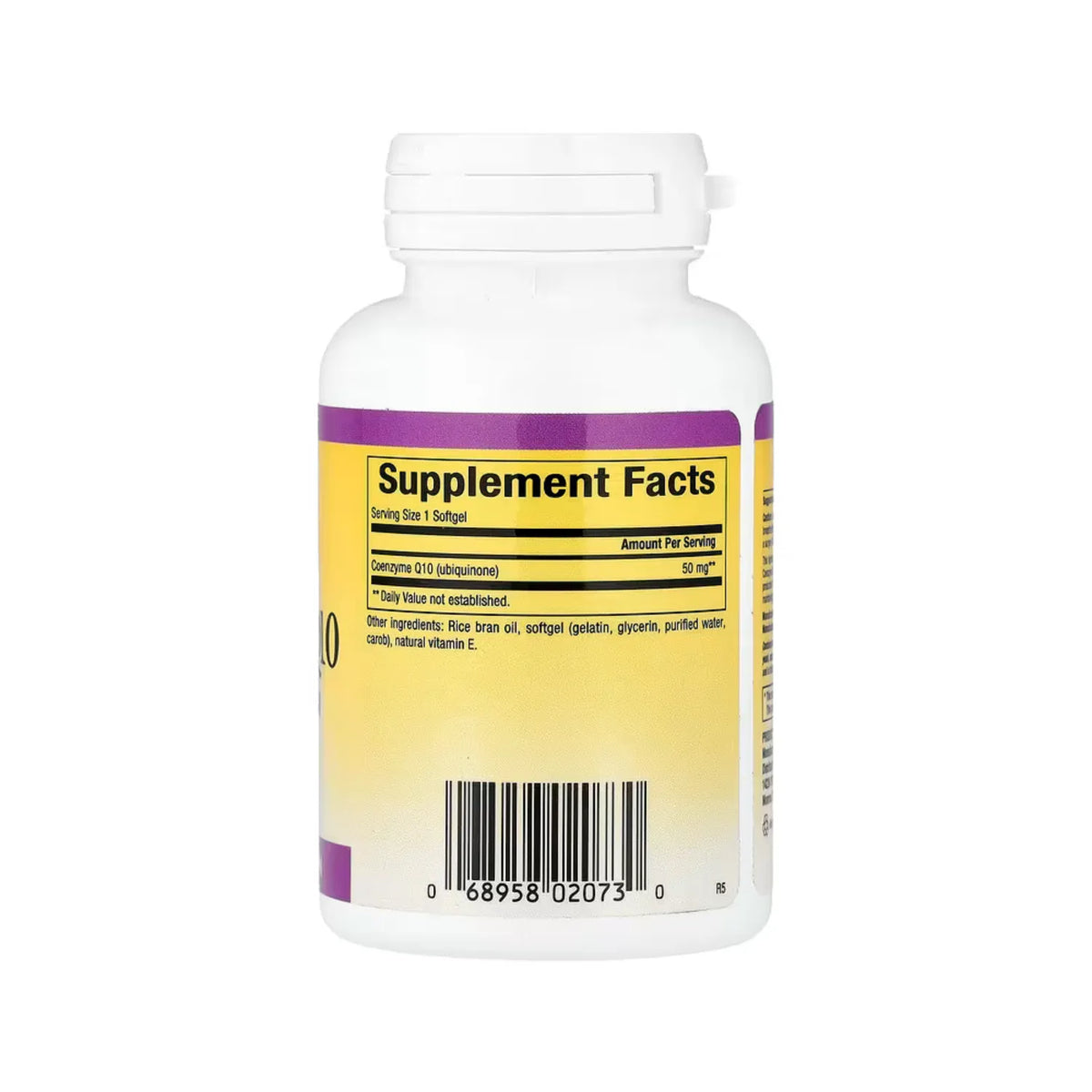 Natural Factors Coenzyme Q10 50 mg Con 120 Cápsulas Blandas