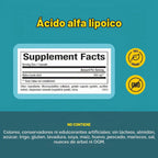 Natural Factors Alpha-Lipoic Acid 100 mg 60 Cápsulas