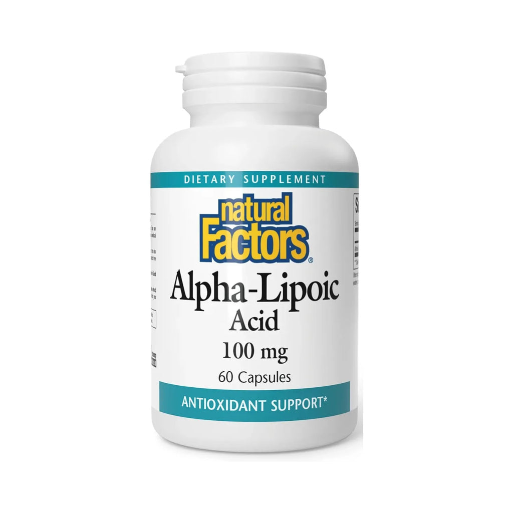 Natural Factors Alpha-Lipoic Acid 100 mg 60 Cápsulas