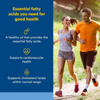 Natural Factors Omega Flaxseed Oil 1,000 mg Con 180 Cápsulas Blandas