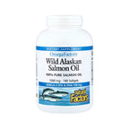 Natural Factors Aceite de salmón Salvaje de Alaska 1000 mg 180 Cápsulas Blandas