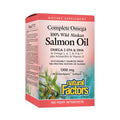 Natural factors Complete Omega 100% Wild Alaskan Salmon Oil 1,300 mg  90 Cápsulas Blandas
