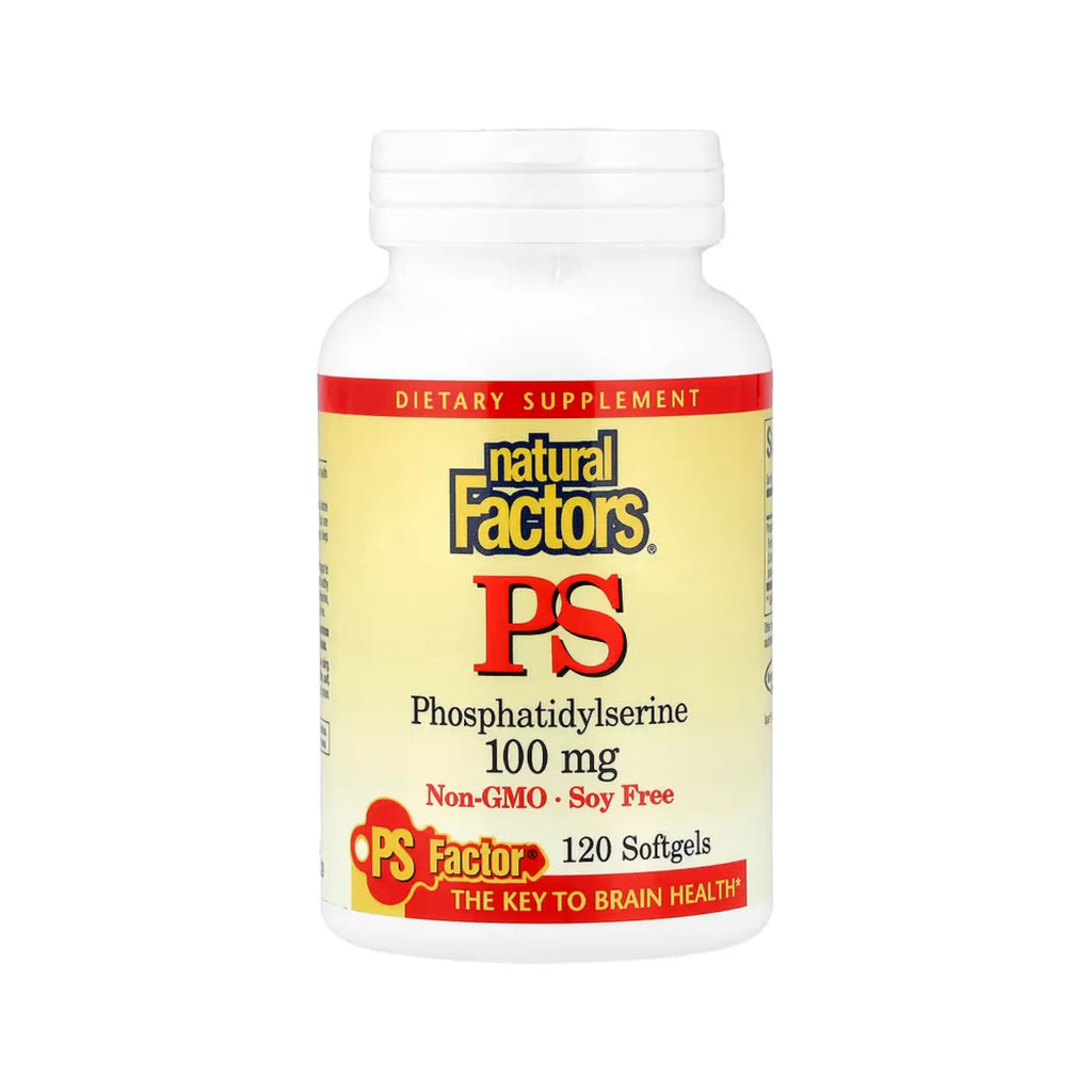 Natural Factors Phosphatidylserine 100 mg 120 Cápsulas Blandas