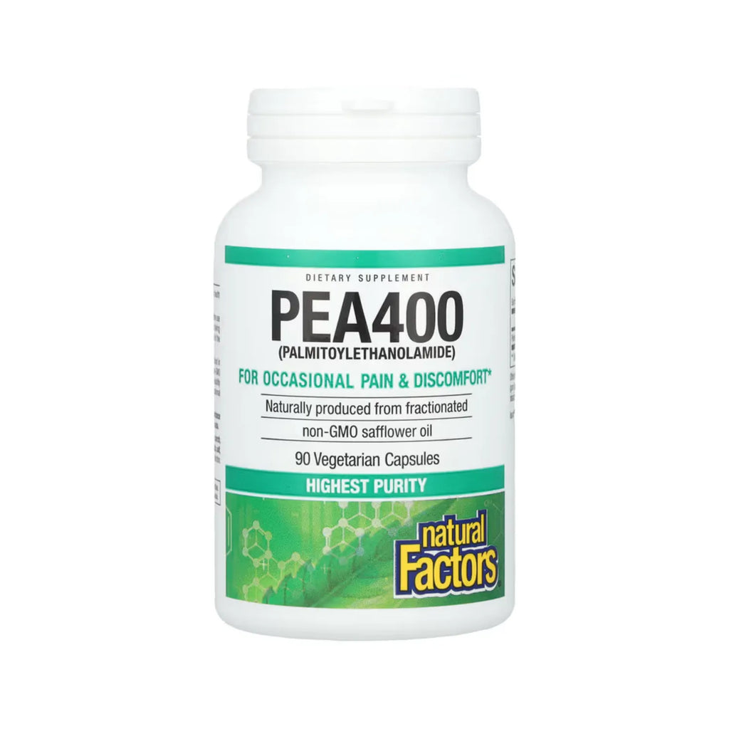 Natural Factors PEA400 (palmitoiletanolamida) 400 mg 90 Cápsulas Vegetales