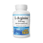 Natural Factors L-Arginine 500 mg 90 Cápsulas
