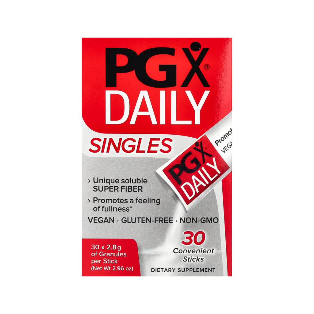 Natural Factors PGX Suplemento de Fibra de Uso Diario 30 Sobrecitos Individuales (2,8 g) Cada Uno