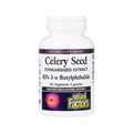 Natural Factors Celery Seed Semilla de Apio Extracto Estandarizado Con 60 Cápsulas Vegetales