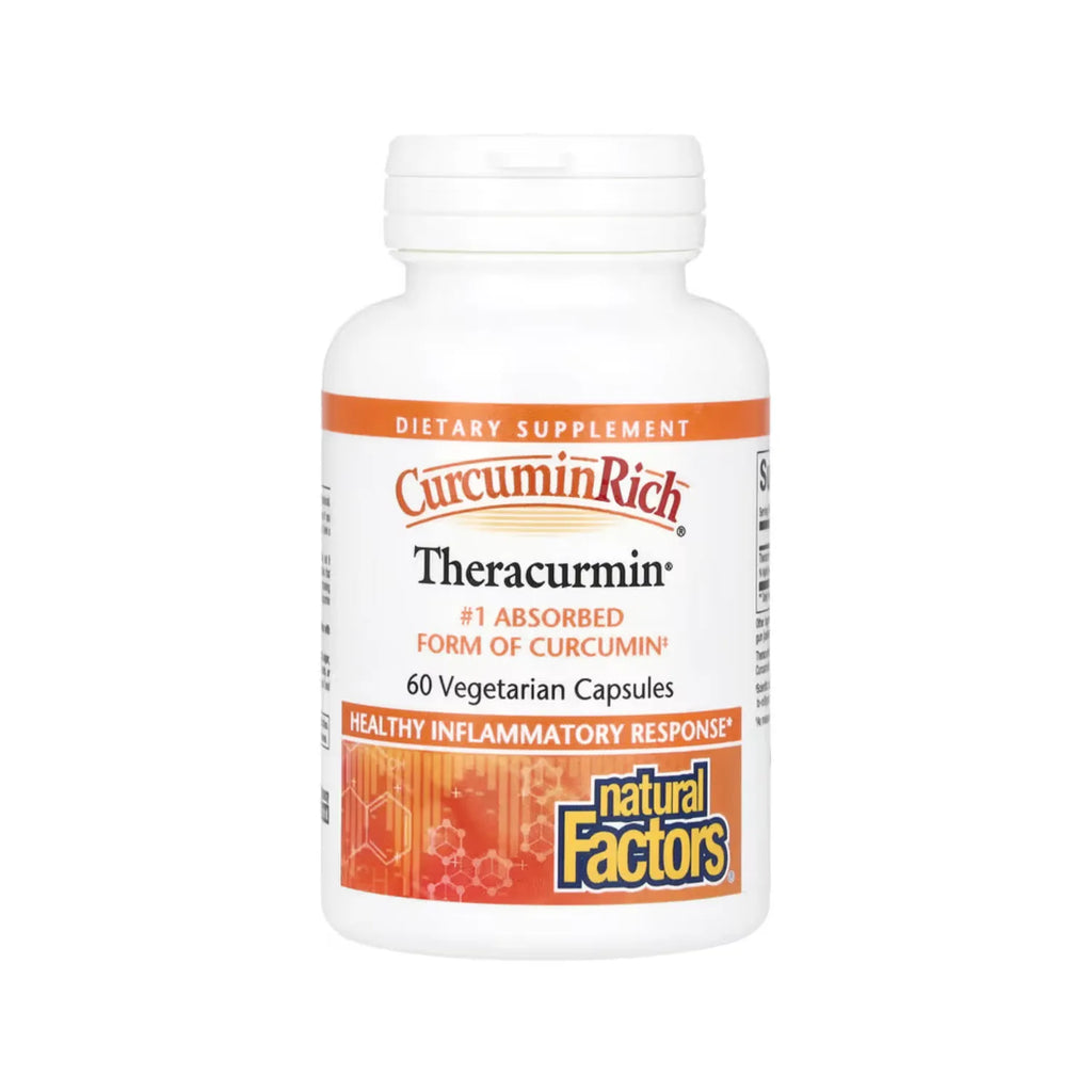 Natural Factors CurcuminRich Theracurmin 30 mg 60 Cápsulas Vegetales