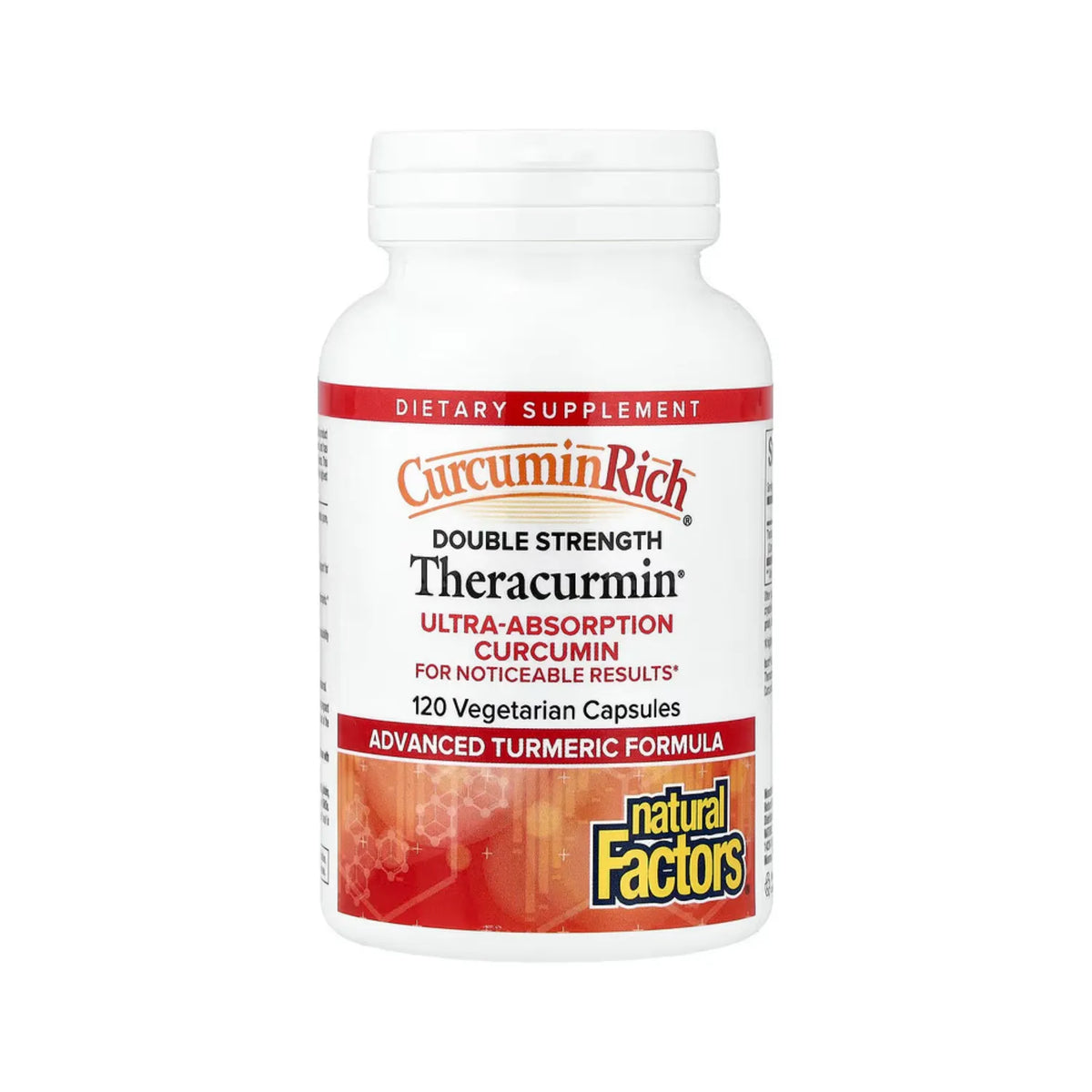 Natural Factors CurcuminRich Theracurmin Con 120 Cápsulas Vegetales (60 mg por cápsula)