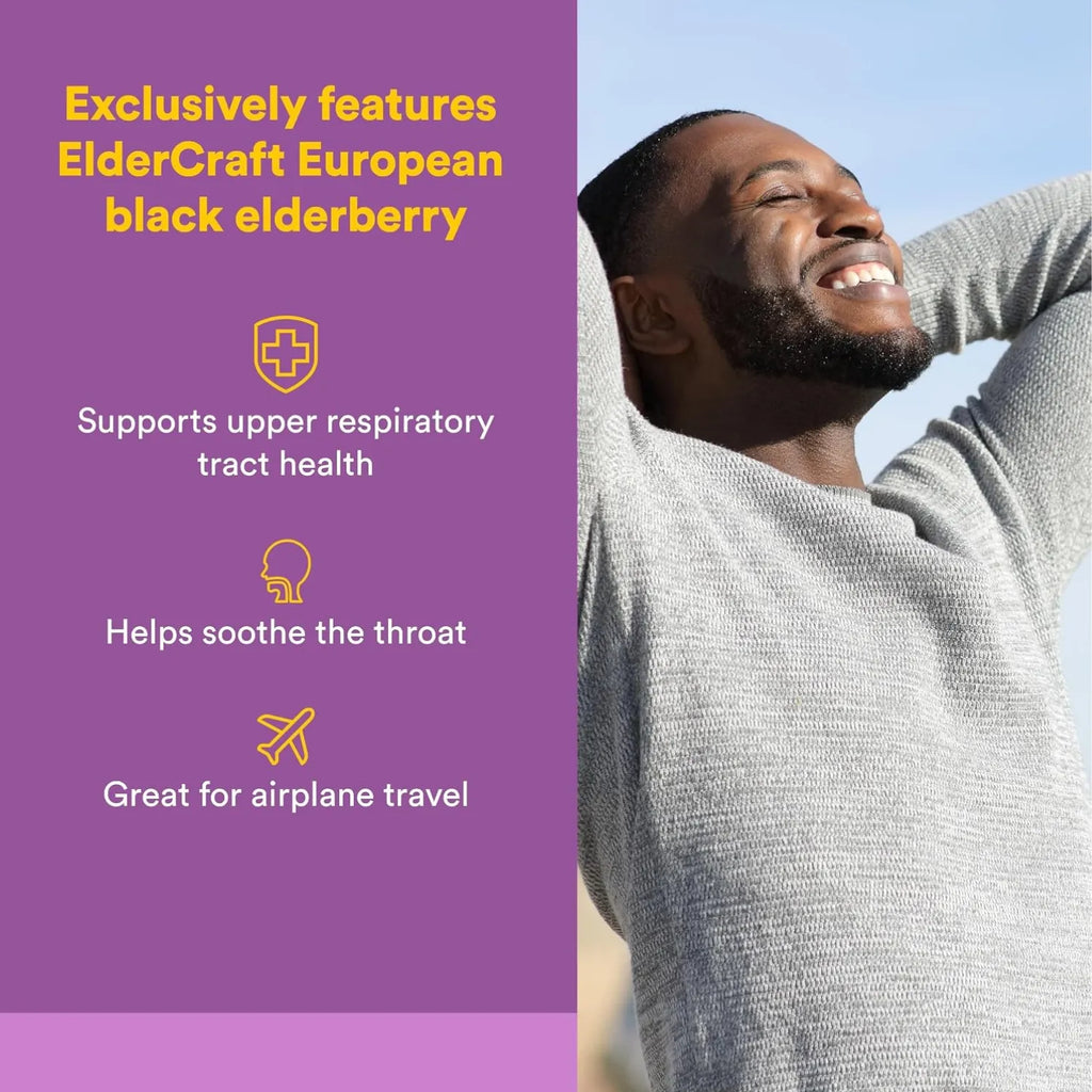 Natural Factors Black Elderberry Extracto de Saúco Negro 100 mg 60 Capsulas Blandas