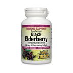 Natural Factors Black Elderberry Extracto de Saúco Negro 100 mg 60 Capsulas Blandas