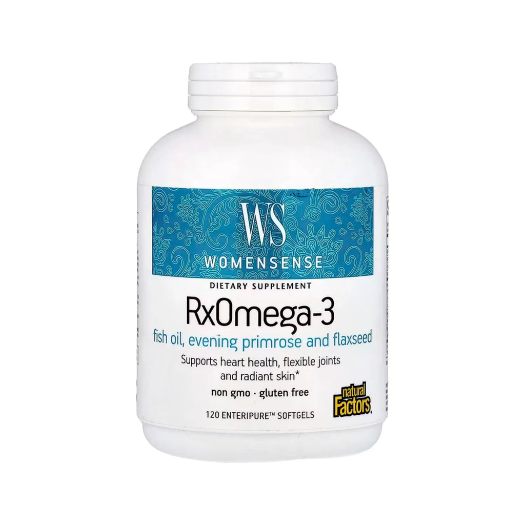 Natural factors WomenSense RxOmega-3 Con 120 Cápsulas Blandas