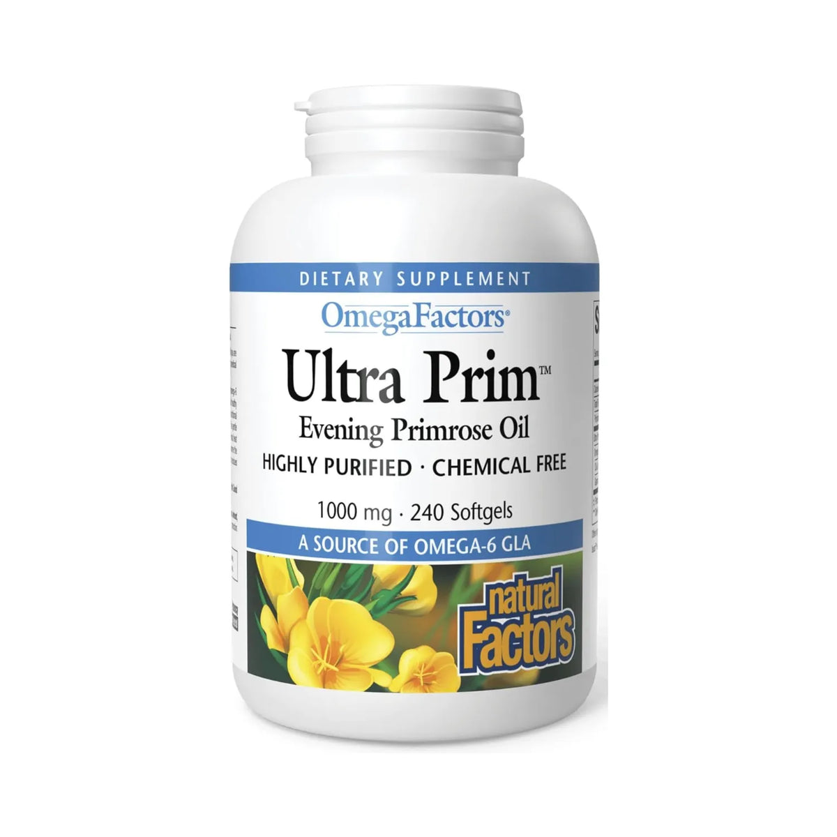 Natural Factors Ultra Prim EPO 1,000 mg 240 Cápsulas Blandas