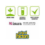 Natural Factors Ubiquinol Active CoQ10 100 mg 60 Cápsulas Blandas