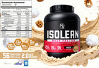 Holix Lab ISOLEAN Whey Protein, 26 g Proteína por Porción, 2 kg, 56 Porciones Sabor Nieve de Nuez.