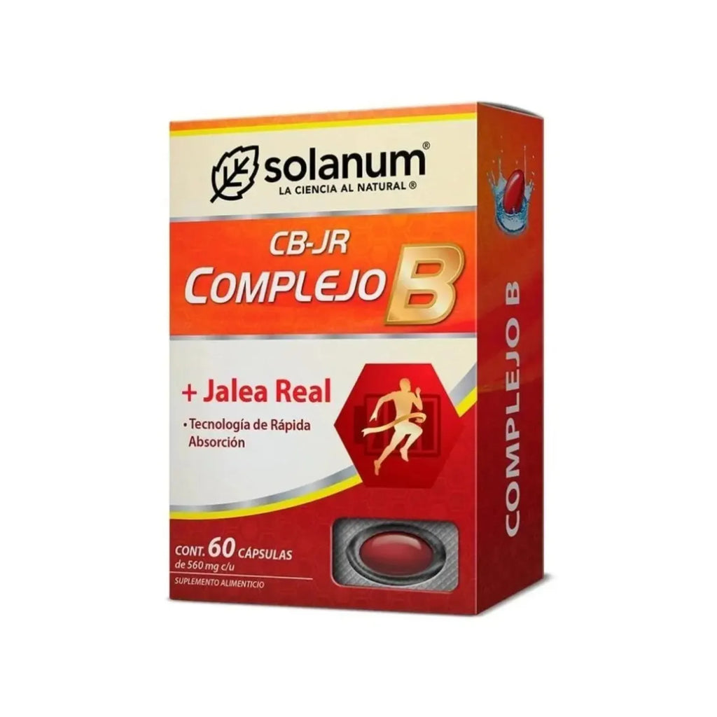 SOLANUM COMPLEJO B Y JALEA REAL 60 CÁPSULAS SFN