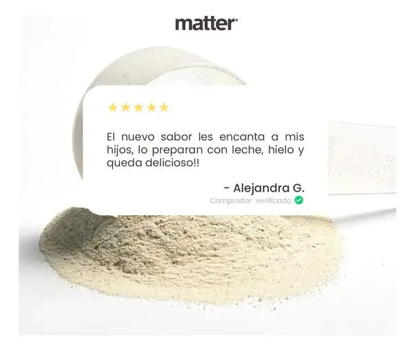 Matter IG-Forte | Calostro Bovino y L-Glutamina | 275 g | Bienestar Digestivo e Inmunológico | Suplemento Alimenticio
