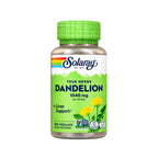 Solaray True Herbs Diente de León 520 mg / 100 Cápsulas Vegetales | Apoyo al bienestar digestivo y hepático | Raíz de diente de león de origen vegetal | 520 mg por cápsula | Suplemento alimenticio