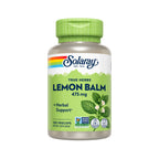 Solaray Diente de León 475 mg 100 Cápsulas Vegetales | Apoyo herbal para relajación y bienestar | Con Melissa officinalis de hoja y partes aéreas | 475 mg por cápsula | Suplemento alimenticio