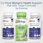 Solaray Vitex Berry 400mg, 100 Capsulas Sfn
