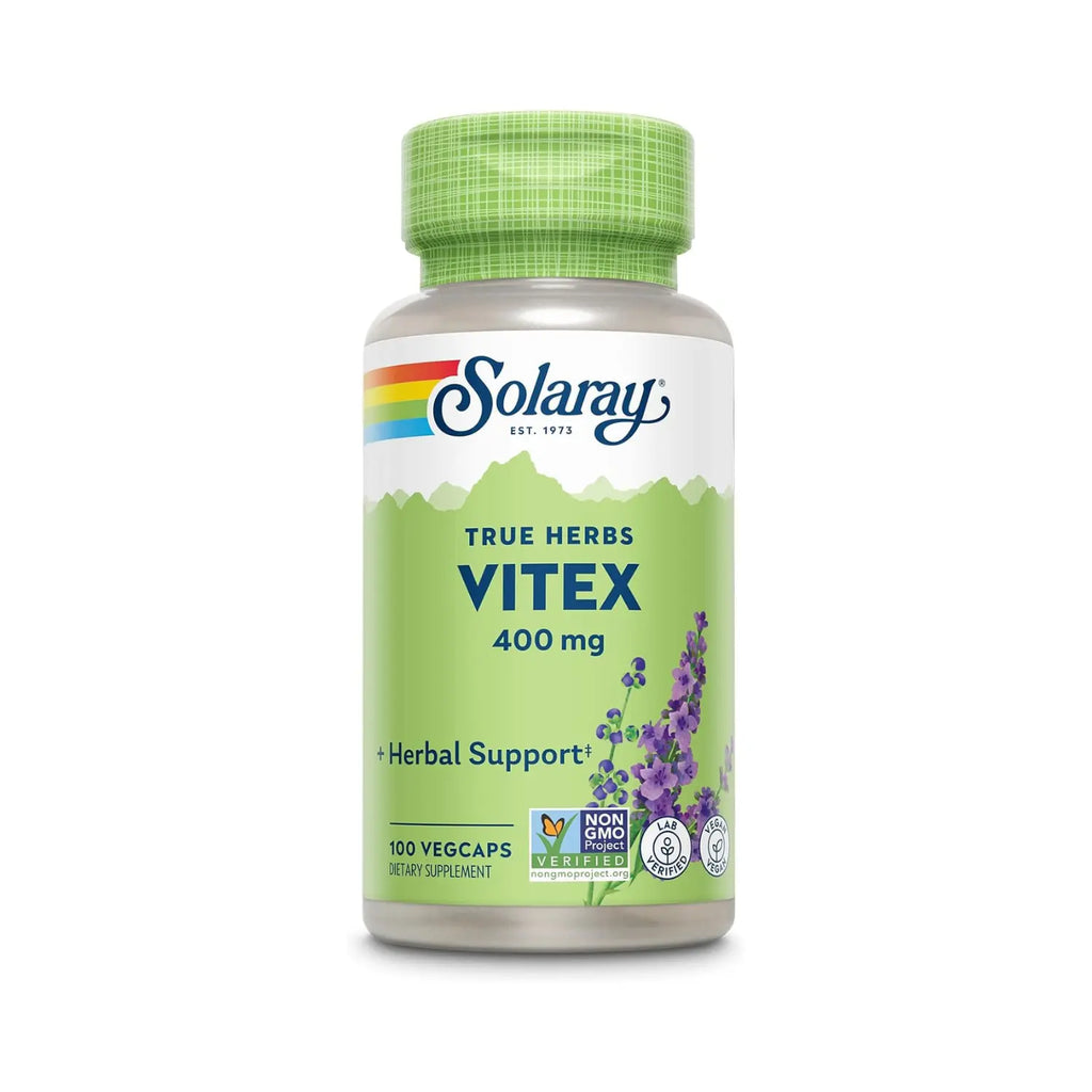 Solaray Vitex Berry 400mg, 100 Capsulas Sfn