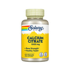 Solaray Citrato de Calcio 1000 mg / 120 Cápsulas Vegetales | Apoyo para huesos y dientes | 1000 mg de calcio por porción | Con citrato de calcio y mezcla herbal | Fórmula vegana | Suplemento alimenticio
