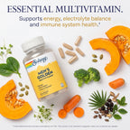 Solaray Multivitamínico Dorado para Hombres 90 Cápsulas | Apoyo nutricional diario y bienestar masculino | Con vitaminas, minerales y complejo herbal para hombres | 3 cápsulas al día | Suplemento alimenticio