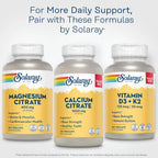 Solaray Citrato De Magnesio 180 Cápsulas 400 Mg Sfn