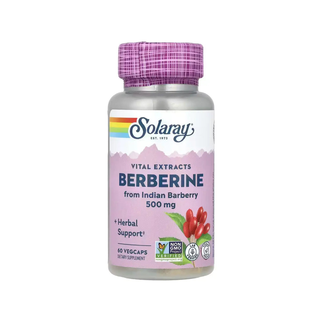 Solaray Berberina 500 Mg De Extracto De Raíz 60 Caps Sfn