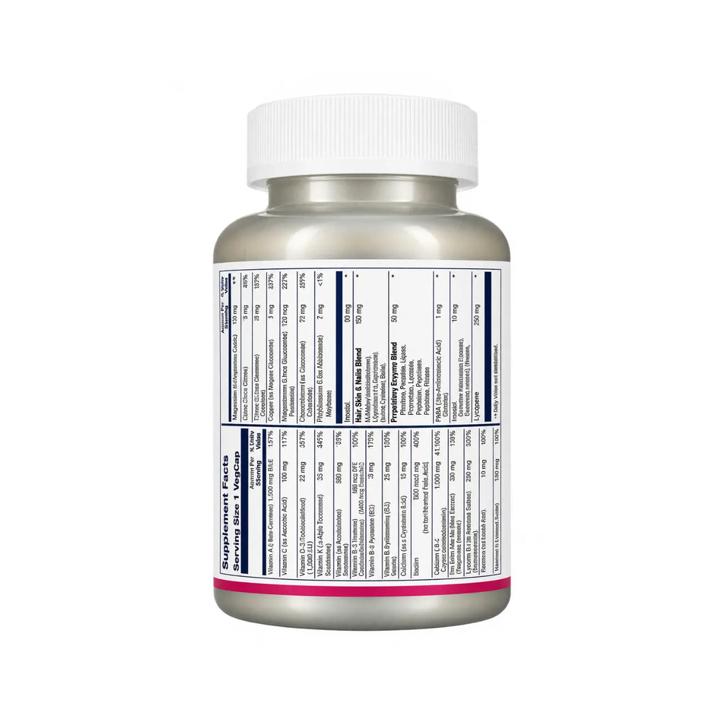 Solaray Multivitamínico para Mujeres 90 Cápsulas | Apoyo nutricional diario y bienestar femenino | Con vitaminas, minerales y complejo herbal | 21+ vitaminas y minerales | Suplemento alimenticio