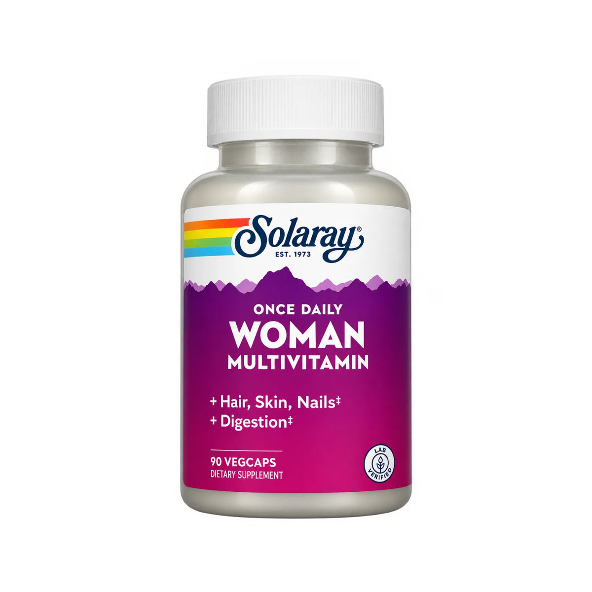 Solaray Multivitamínico para Mujeres 90 Cápsulas | Apoyo nutricional diario y bienestar femenino | Con vitaminas, minerales y complejo herbal | 21+ vitaminas y minerales | Suplemento alimenticio