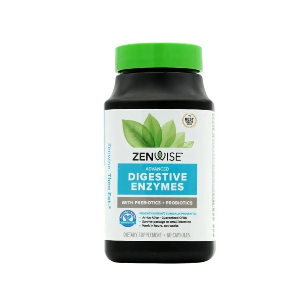 Zenwise Probióticos Y Prebióticos Digestivos 60 Caps Sfn