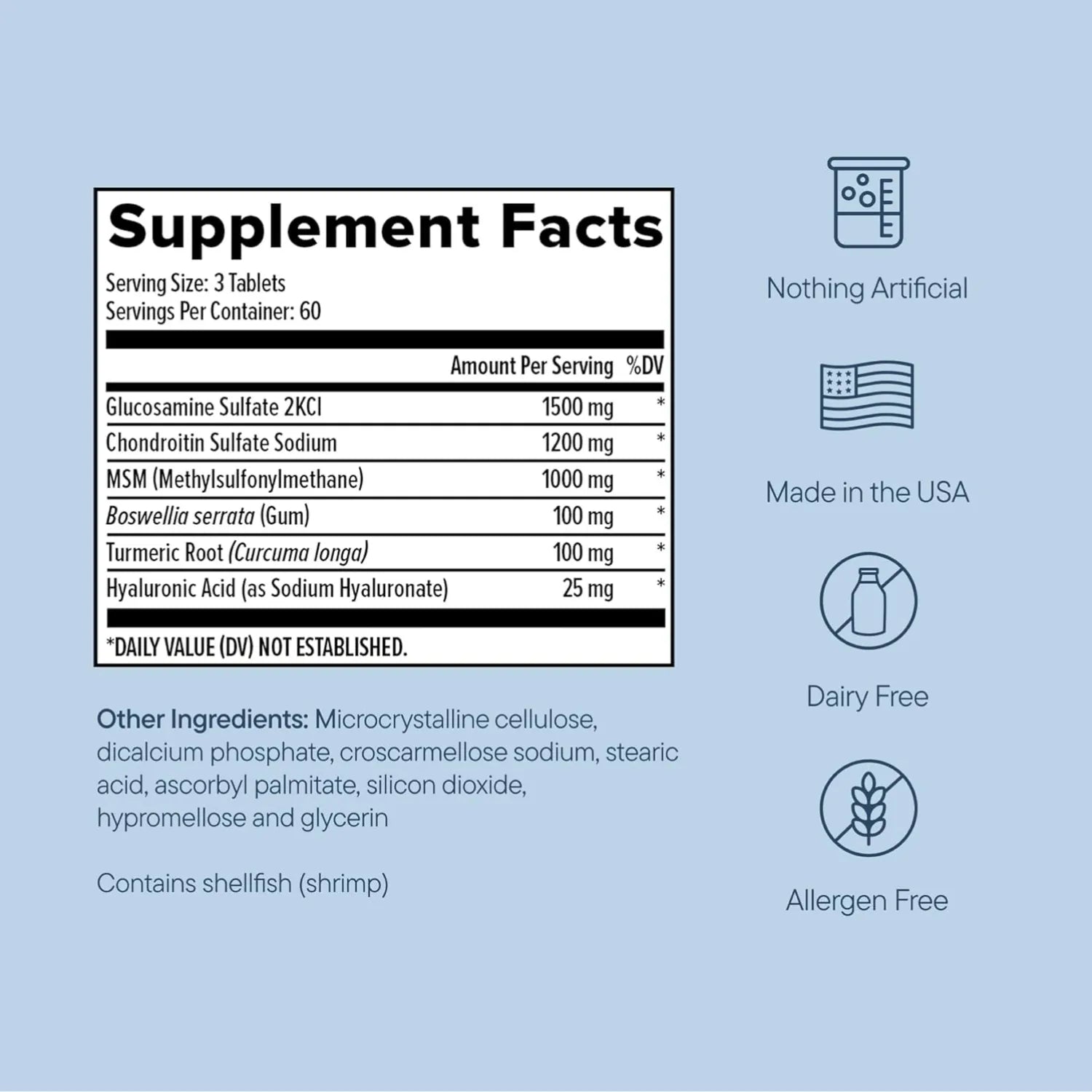 Zenwise joint support glucosamina condroitina 180 tabs sfn