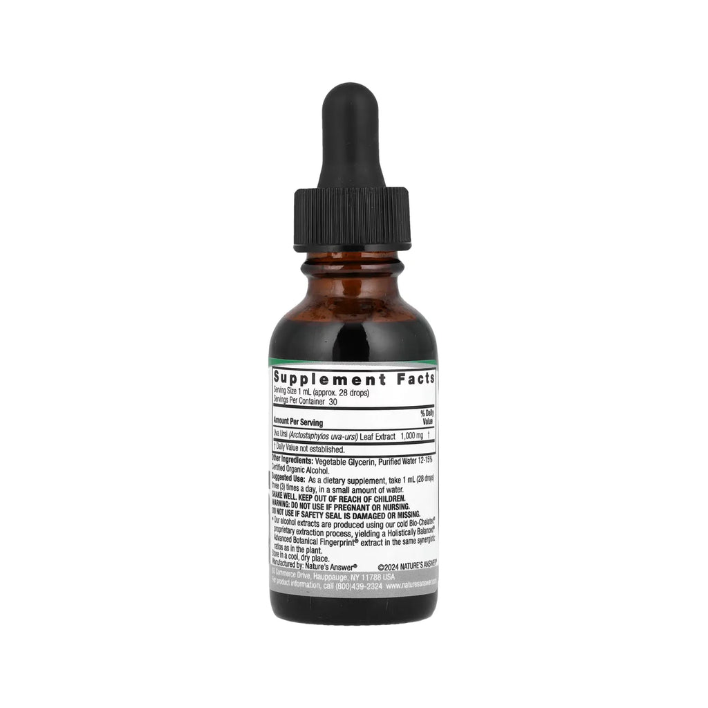 NATURES ANSWER LOW ALCOHOL UVA URSI 1 OZ